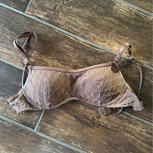 Pink - wink unlined scoop bra